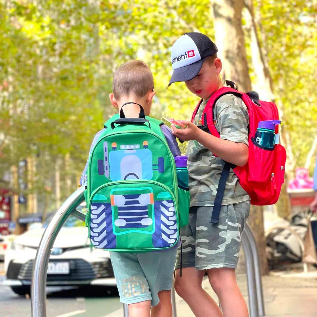 jude&moo Backpack - Tractor