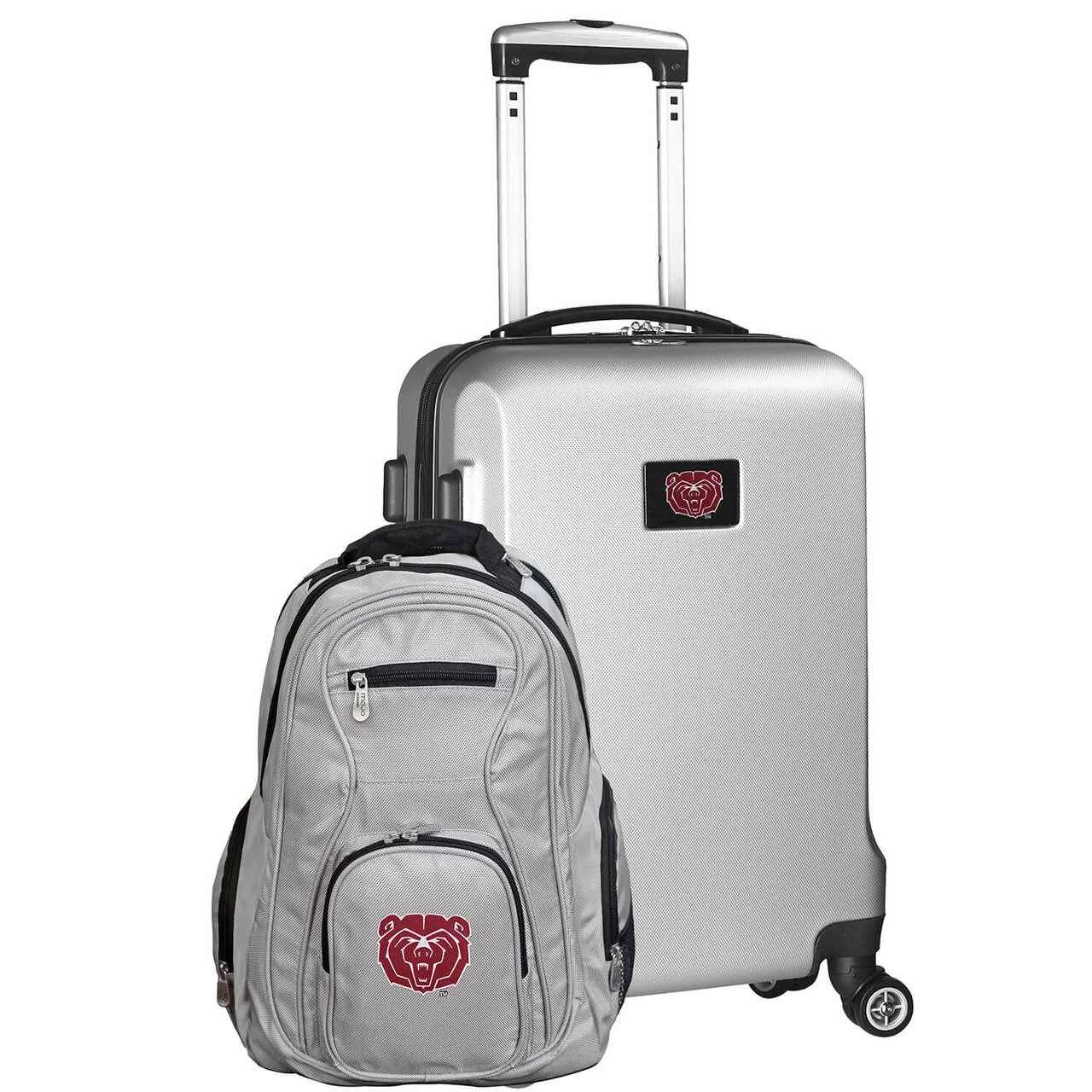Missouri State University Bears Deluxe 2-Piece Backpack and Carry on Set