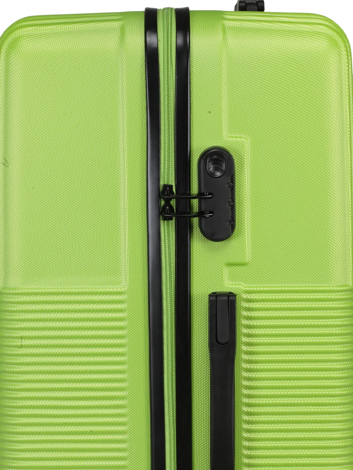 Teakwood Unisex Green Trolley Bag - Medium