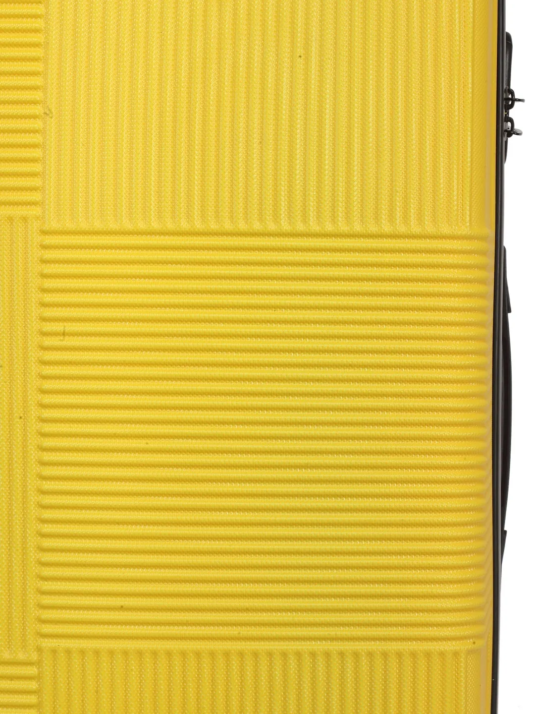 Teakwood Unisex Yellow Trolley Bag - Small
